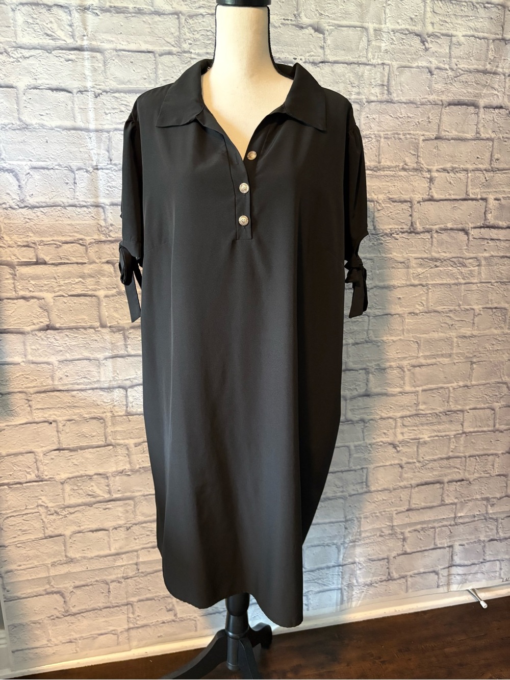 SHEIN Black Curve 3XL Shift Dress